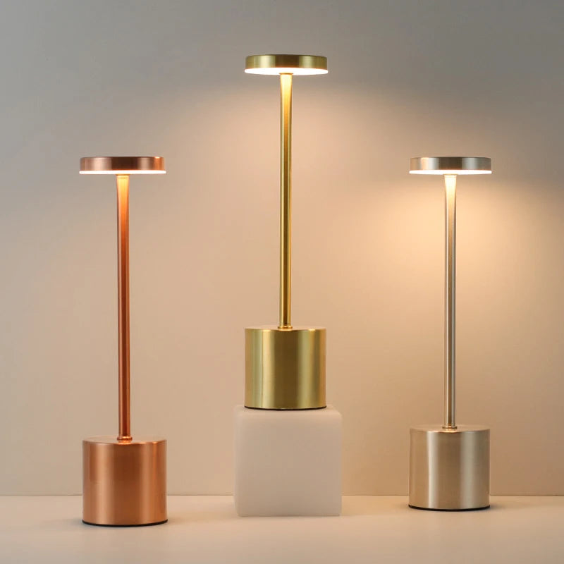 Obsidian Touch Lamp